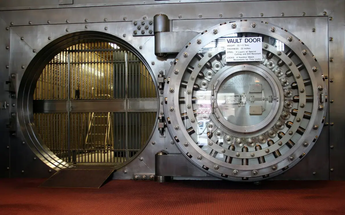 Steel home safe being opened by a professional locksmith in Costa Mesa